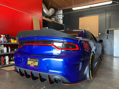 2015 - 2023 Dodge Charger SRT: Duckbill Design Wickerbills