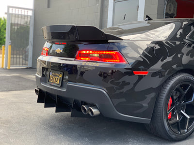 2014 - 2015 Chevrolet Camaro: Individual Fins Diffuser