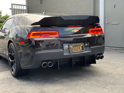 2014 - 2015 Chevrolet Camaro: Individual Fins Diffuser