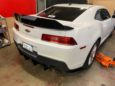 2014 - 2015 Chevrolet Camaro: Slant In Diffuser