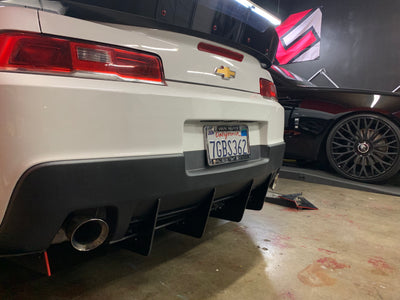 2014 - 2015 Chevrolet Camaro: Slant In Diffuser