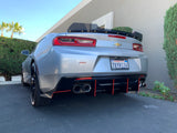 2016 - 2023 Chevrolet Camaro Rear Bend Down Spats