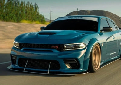 2020 - 2023 Dodge Charger Widebody: Straight Style Side Skirts