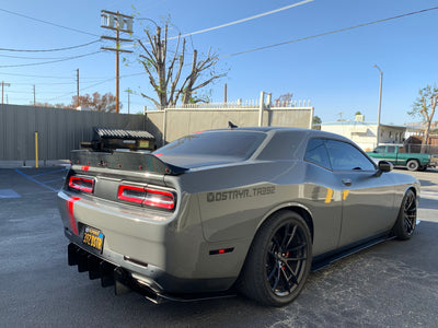 2008 - 2023 Dodge Challenger: 200 Style Side Skirts