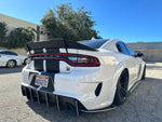 2015 - 2023 Dodge Charger SRT: V2 Duckbill Design Wickerbills
