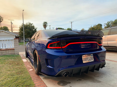 2015 - 2023 Dodge Charger GT, Scatpack, Hellcat: SRT Style Rear Spats