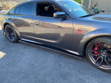 2020-23 Widebody Charger: V2 Carbon Fiber Winglet Side Skirts