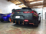 2016 - 2023 Chevrolet Camaro Rear Bend Down Spats