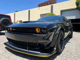 2015 - 2023 Dodge Challenger: Carbon Fiber 4 Piece Canards