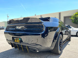 2015 - 2023 Dodge Challenger: V2 Carbon Fiber Slant-In Diffuser