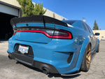 2020 - 2023 Dodge Charger Hellcat Widebody: V2 Duckbill Design Wickerbills