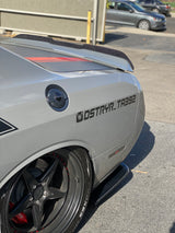 2008 - 2023 Dodge Challenger: Carbon Fiber Round Design Wickerbill