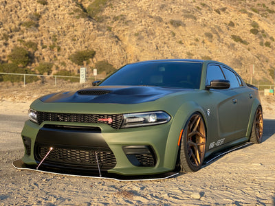 2020 - 2023 Dodge Charger Widebody: SRT Style Side Skirts