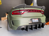 2020 - 2023 Dodge Charger Hellcat Widebody: V2 +1 Sharp Design Wickerbill