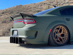 2020 - 2023 Dodge Charger Widebody: V2 Round Design Diffuser