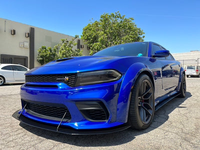 2020 - 2023 Dodge Charger Widebody: Round Design Splitter