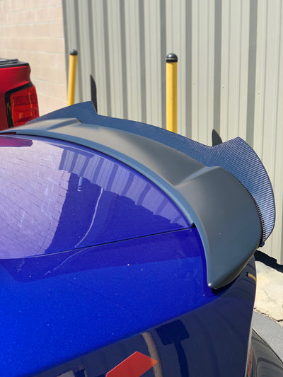 2015 - 2023 REG BODY "SRT" Wing and Scatpack Widebody: Carbon Fiber Wickerbill