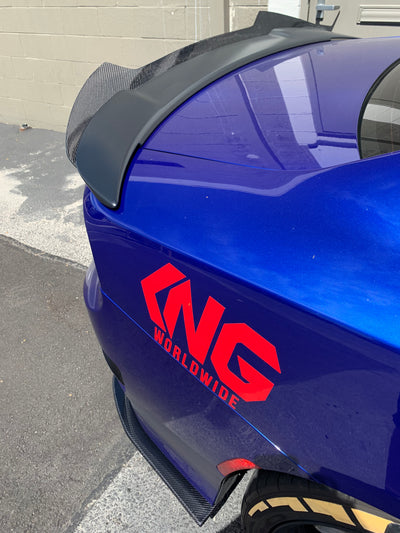 2015 - 2023 REG BODY "SRT" Wing and Scatpack Widebody: Carbon Fiber Wickerbill