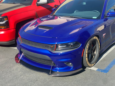 2015 - 2023 Dodge Charger GT, Scatpack, Hellcat: Carbon Fiber Front Splitter