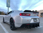 2016 - 2018 Chevrolet Camaro Quad Exhaust: Individual Fins