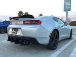 2016 - 2018 Chevrolet Camaro Quad Exhaust: Individual Fins