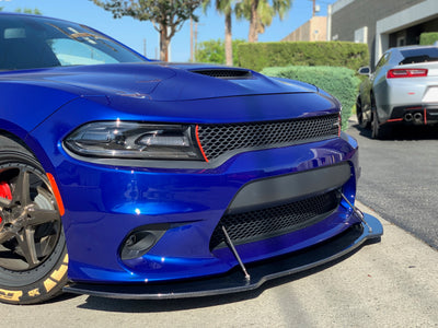 2015 - 2023 Dodge Charger GT, Scatpack, Hellcat: Carbon Fiber Front Splitter