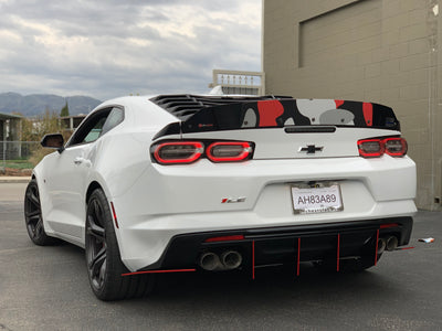 2016 - 2023 Chevrolet Camaro Rear Spats