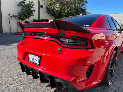 2015 - 2023 Dodge Charger SRT: V2 +1 Sharp Design Wickerbill