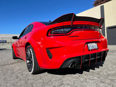 2015 - 2023 Dodge Charger SRT: V2 +1 Sharp Design Wickerbill