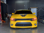 2015-23 GT, Scatpack, Hellcat Charger: Medium Size Mudguards for Front Splitter
