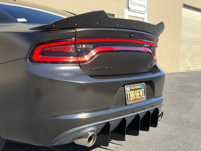 2015+ Charger SE SXT RT Police Valence: V2 Round Design Diffuser
