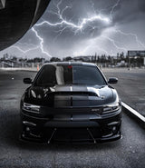 2015 - 2023 Dodge Charger GT, Scatpack, Hellcat: Sharp Design Splitter