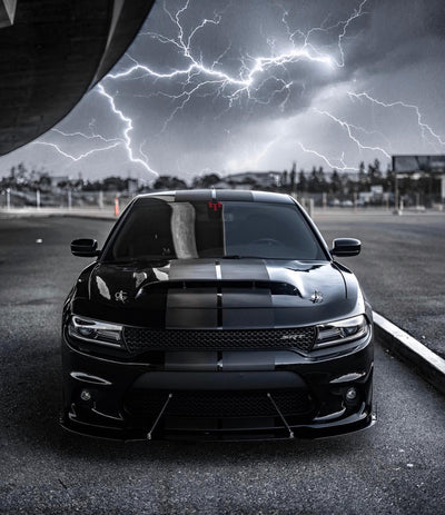 2015 - 2023 Dodge Charger GT, Scatpack, Hellcat: Sharp Design Splitter