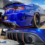 2015 - 2023 Dodge Charger GT, Scatpack, Hellcat: V2 Honey Comb Design Diffuser